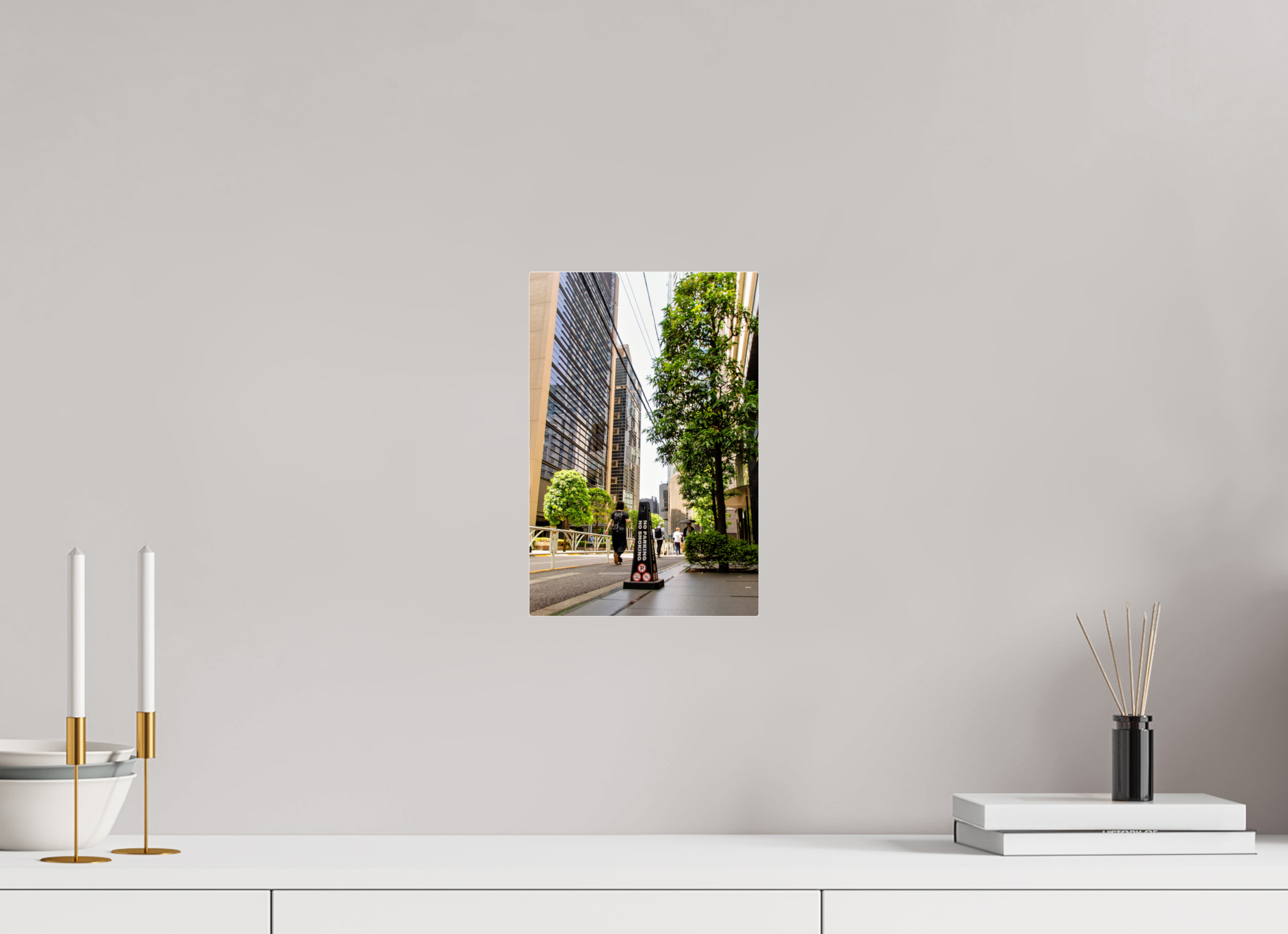 20 x 30 cm, Tirage photo sous Plexi Règles urbaines