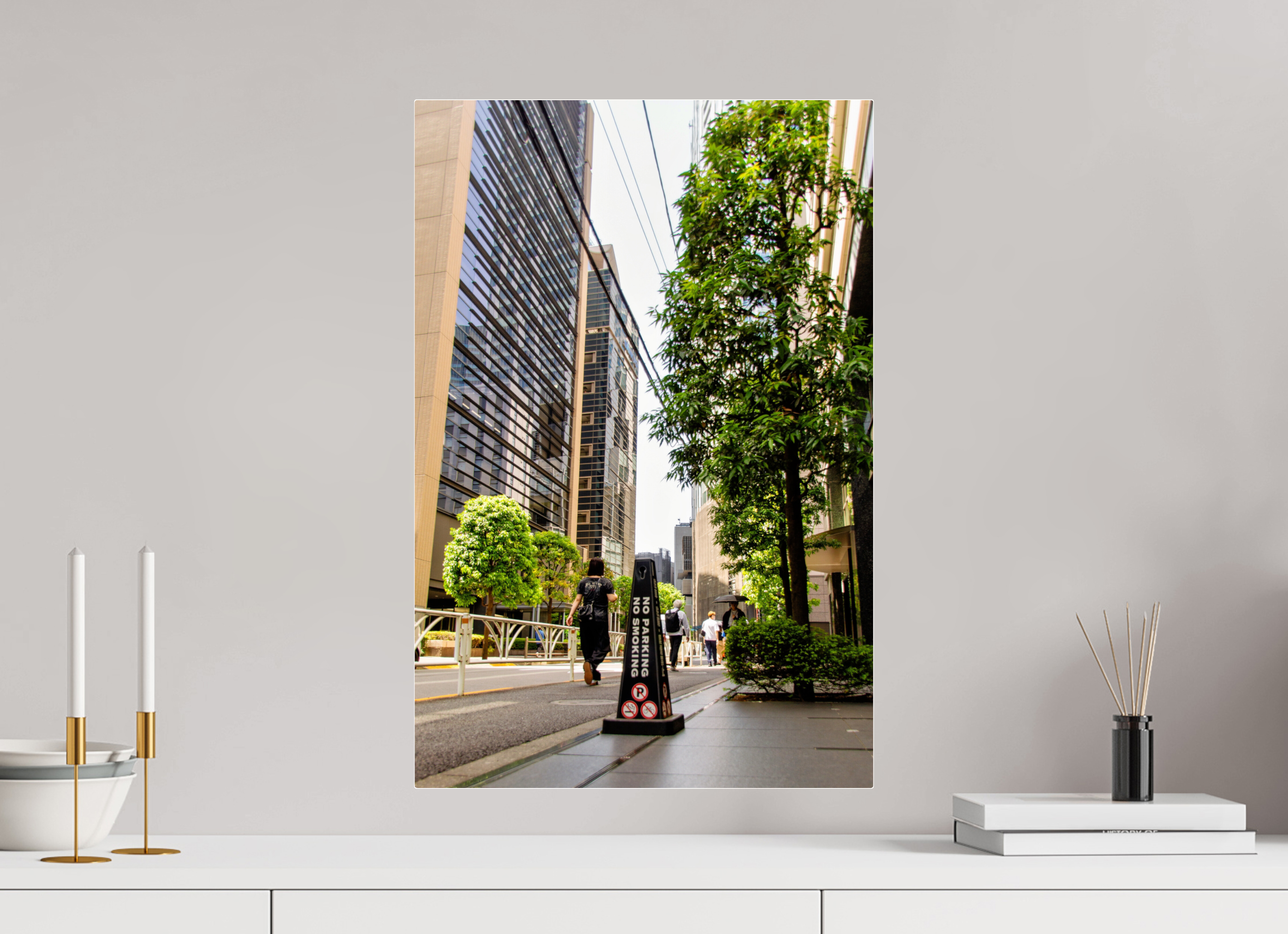 40 x 60 cm, Tirage photo sous Plexi Règles urbaines